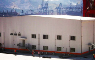 Estructura de acero para edificio industrial en Manzanillo — CGB Construcciones