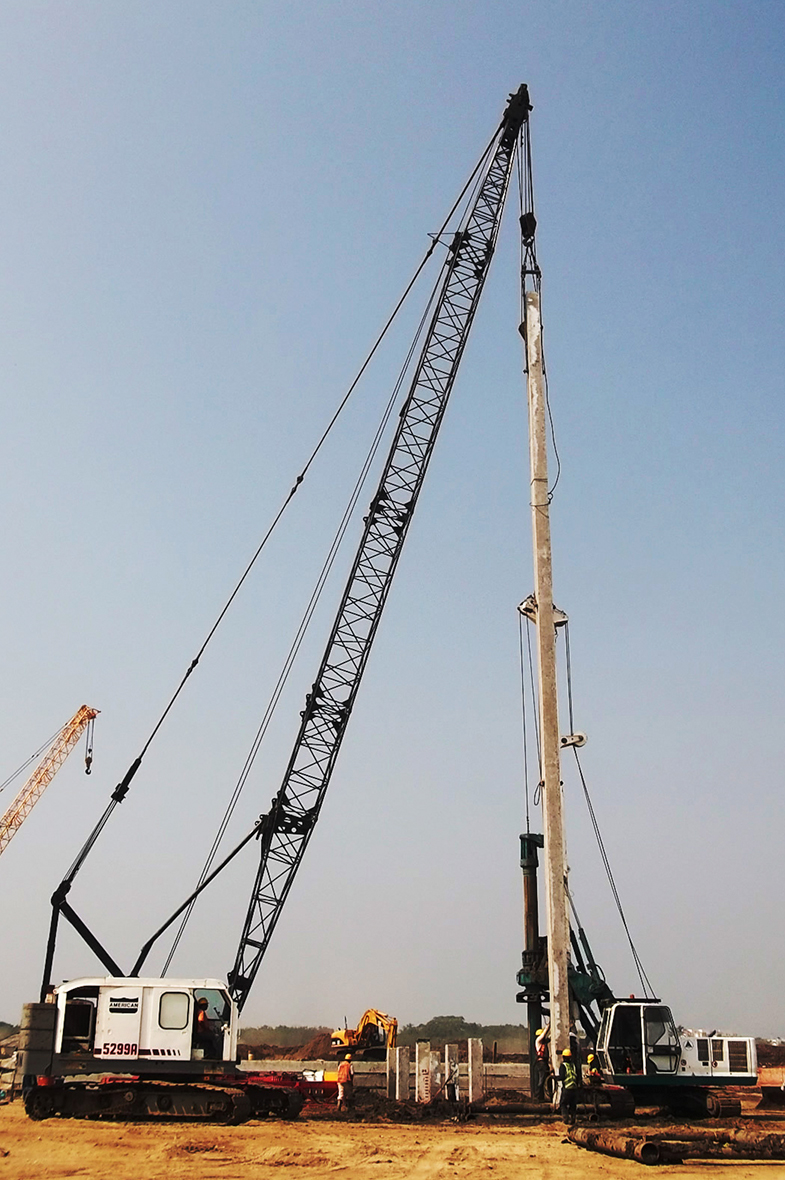Cimentación profunda con pilotes en Manzanillo — CGB Construcciones